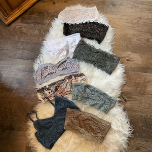 Free People Bralette Lot XS/S S XS